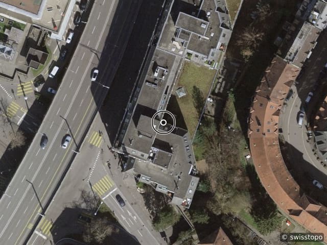Luftbild Hönggerstrasse 40, Zurich