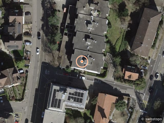 Luftbild Friedheimstrasse 1, Zürich