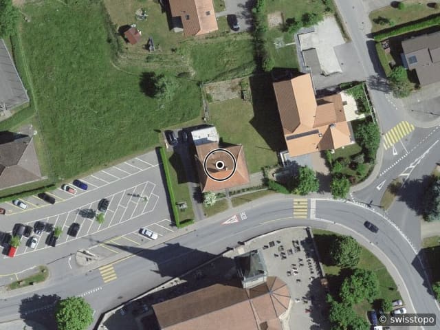 Luftbild Route de Chénens 4, Autigny
