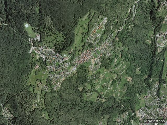 Luftbild Cademario