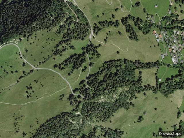 Luftbild Flumserberg Tannenheim