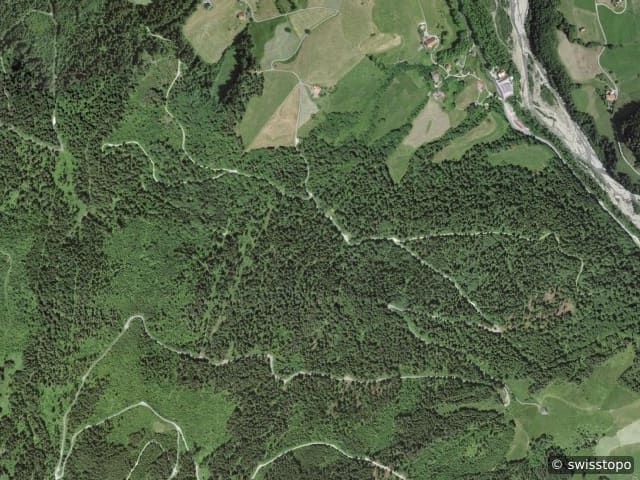 Luftbild Plaffeien