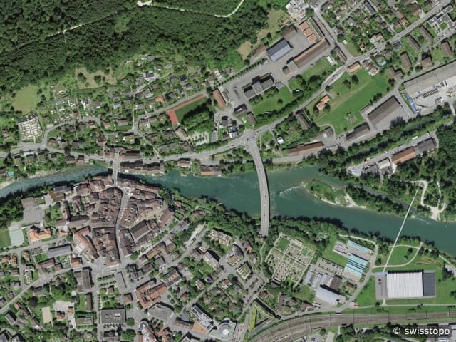 Luftbild Brugg