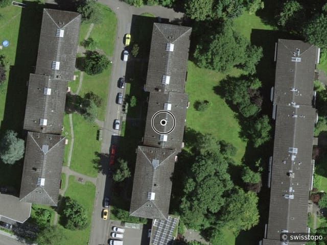 Luftbild Passwangstrasse 4, Birsfelden