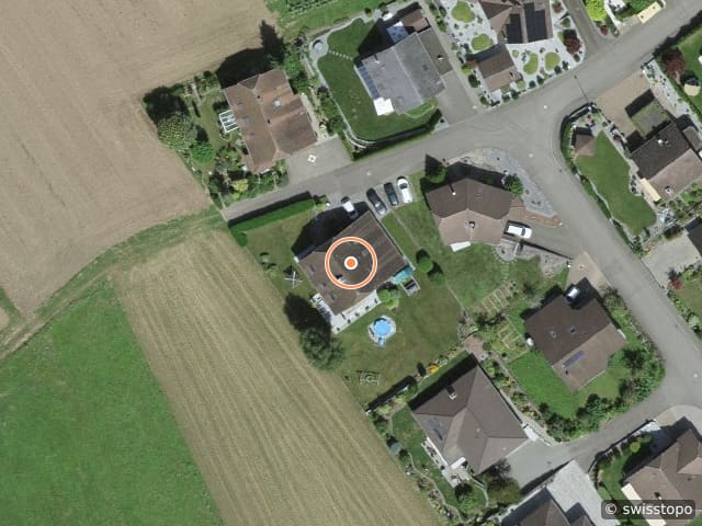 Luftbild Hambelächerstrasse 11, Fischbach-Göslikon