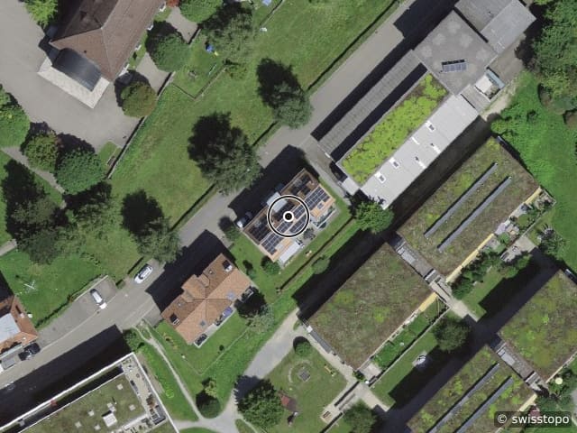 Luftbild Espenmoosstrasse 16, St. Gallen