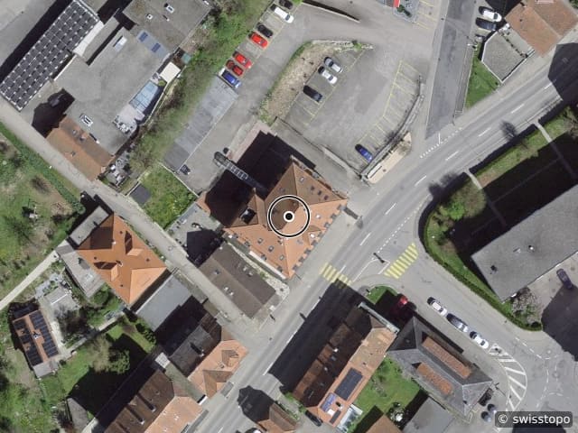 Luftbild Grand-Rue 19, Tavannes