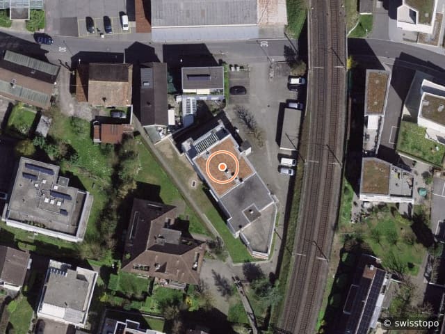 Luftbild Mühlegasse 9a, Baar