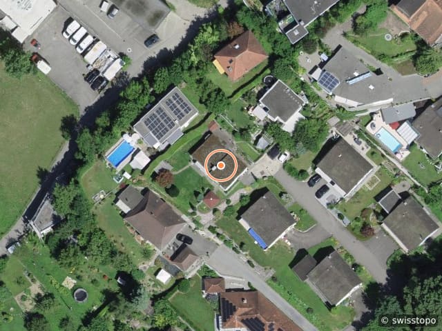 Luftbild Wolfgalgenstrasse 15, Oberkulm