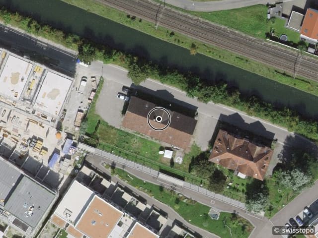 Luftbild Kanalstrasse 22, Bürglen