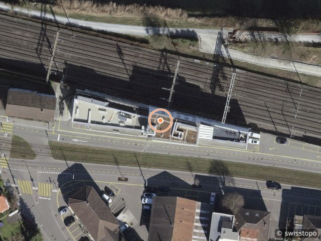 Luftbild der Lage – Zürcherstrasse 117, 8953 Dietikon