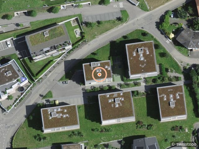 Luftbild Brunnenhof 1 - 6, Wauwil
