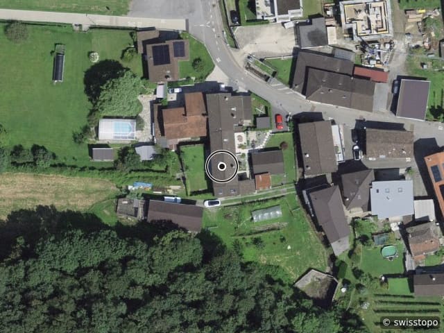 Luftbild Via Centrale 42, Contone