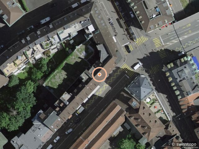 Luftbild Schanzenstrasse 4, Basel