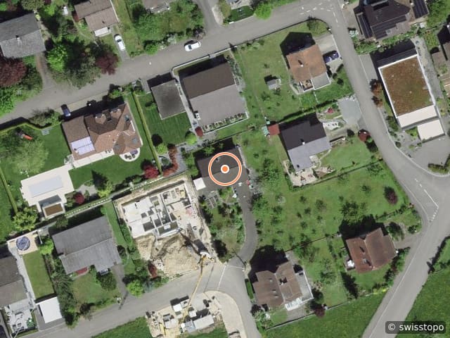 Luftbild Treppackerweg 15, Wangen b. Olten