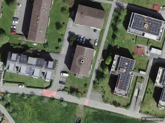 Luftbild Hohburgstrasse 31, Belp