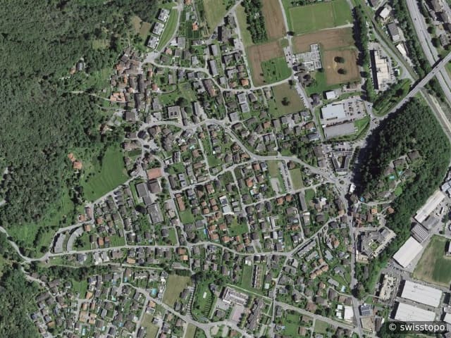 Luftbild Via Strada Regina 33, Gravesano
