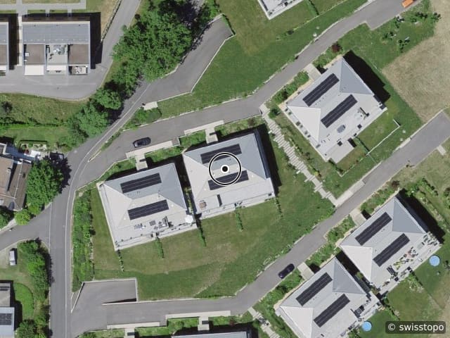 Luftbild Chemin du Crêt-Ministre 59, La Croix (Lutry)