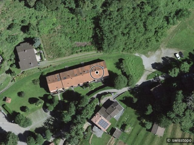 Luftbild der Lage – via Cademario 42, 6935 Bosco Luganese
