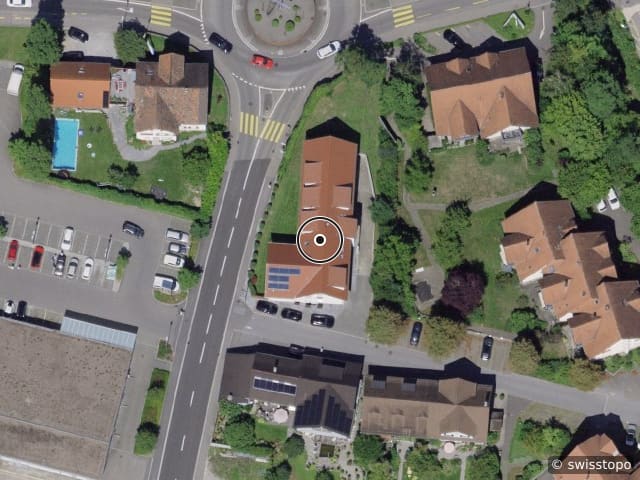 Luftbild der Lage – Mittlere Mühlestrasse 6, 8598 Bottighofen