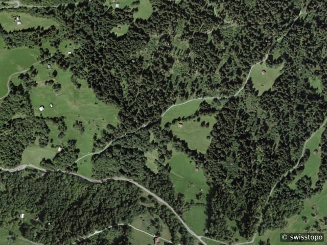 Luftbild Rueun