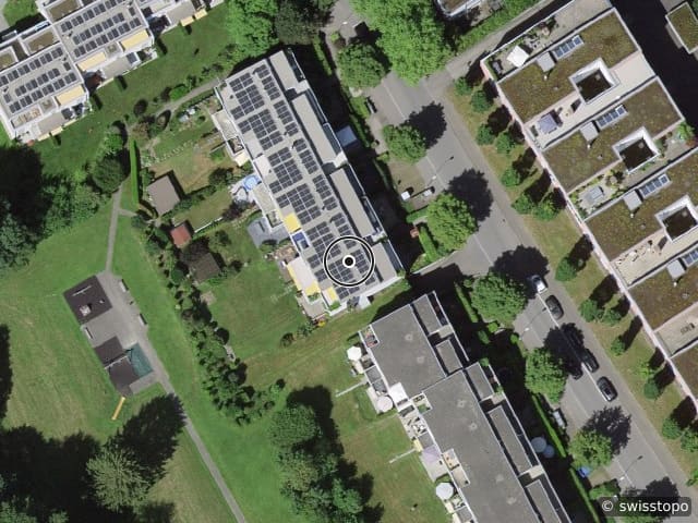 Luftbild Pilgerstrasse 12, Dättwil