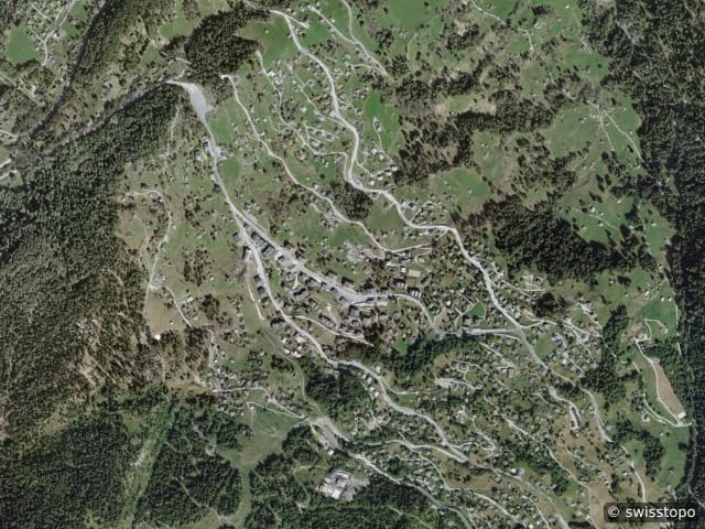 Luftbild La Tzoumaz
