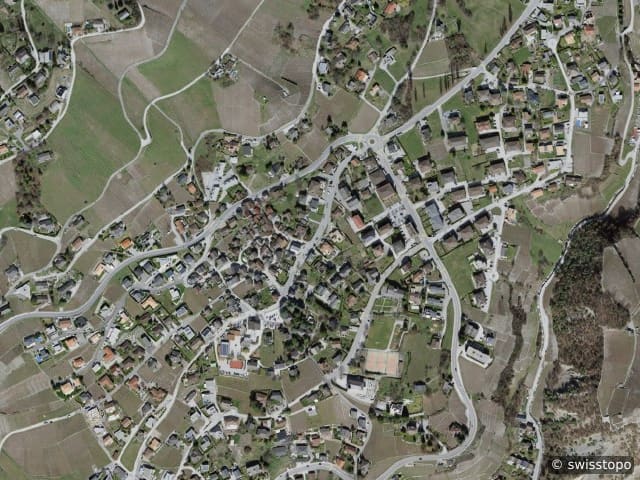 Luftbild Veyras