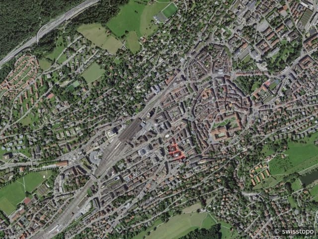 Luftbild St. Gallen