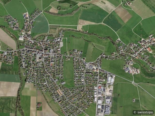 Luftbild Courroux