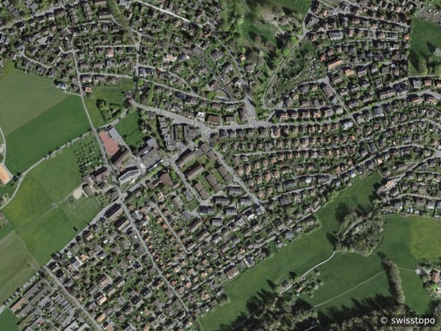 Luftbild Spiegel b. Bern