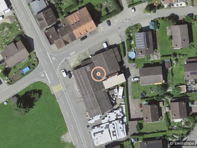 Luftbild Frohsinnstrasse 13, Fischingen