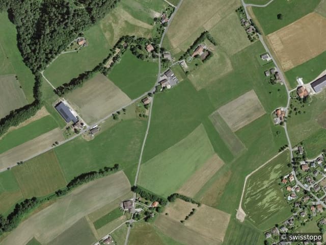 Luftbild der Lage – 1073 Savigny