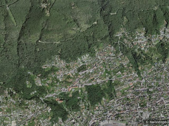 Luftbild Orselina