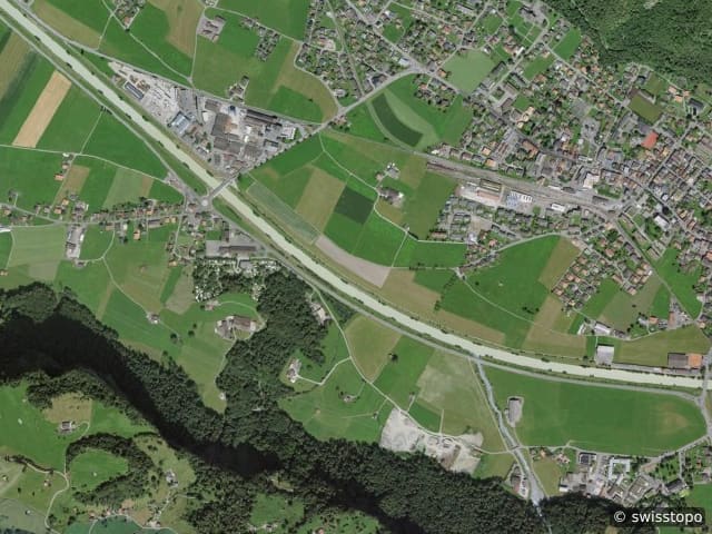 Luftbild Rose