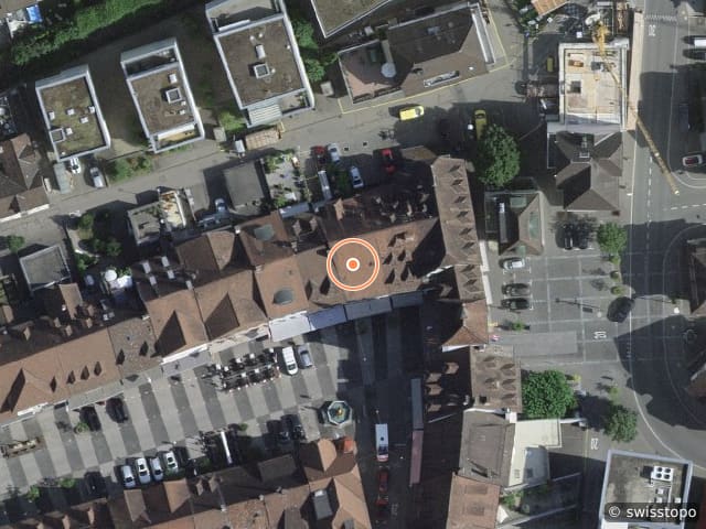 Luftbild Hauptgasse 4, Willisau