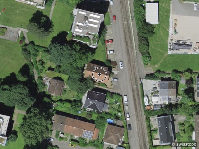 Luftbild Hofmattweg 21, Arlesheim