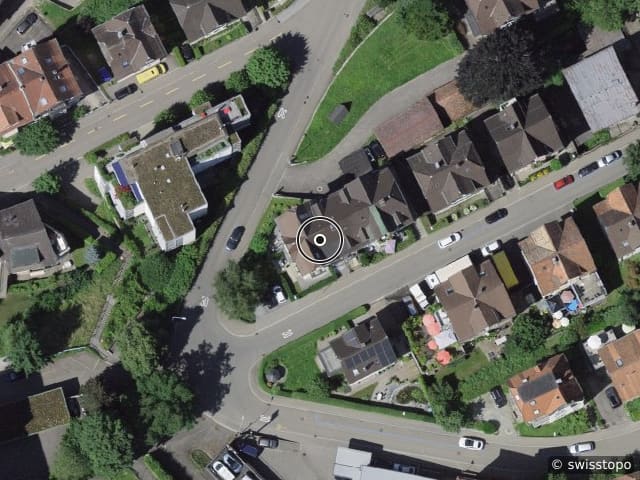 Luftbild Treuackerstrasse 40, Wilen