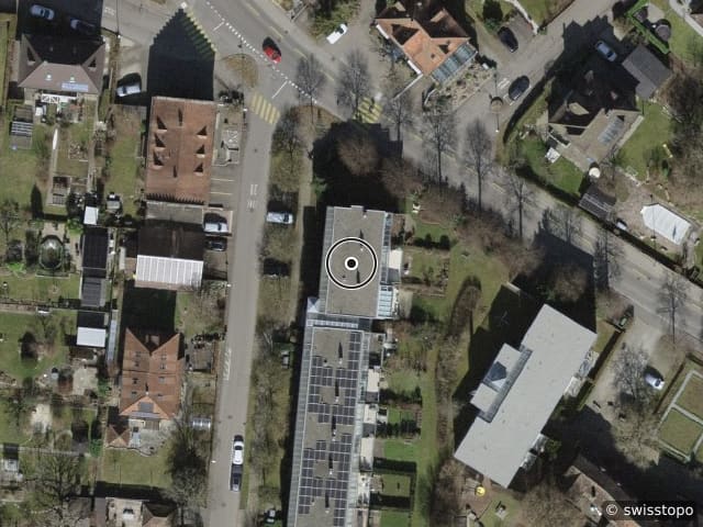 Luftbild Quellenstrasse 24, Schaffhausen
