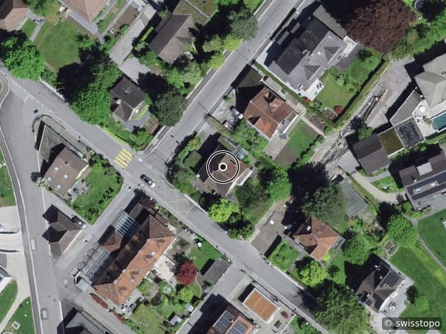 Luftbild Riedernstrasse 24, Glarus