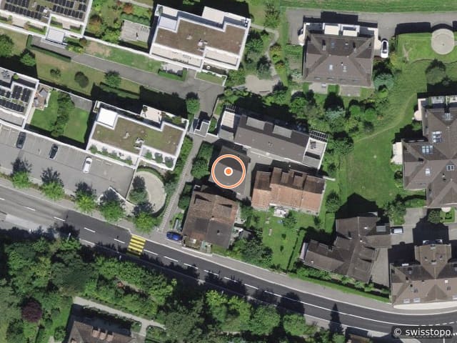 Luftbild der Lage – Hauptstrasse 55b, 8272 Ermatingen