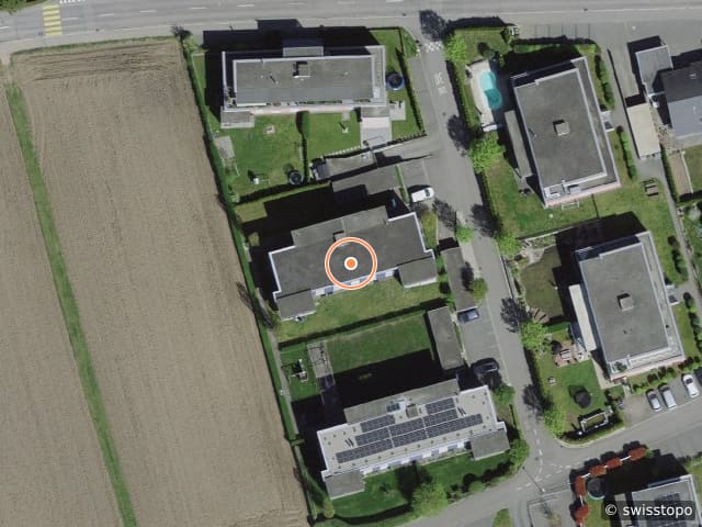 Luftbild Mattenweg 20, Aarwangen