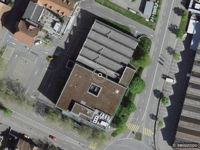 Luftbild Bielstrasse 80, Solothurn