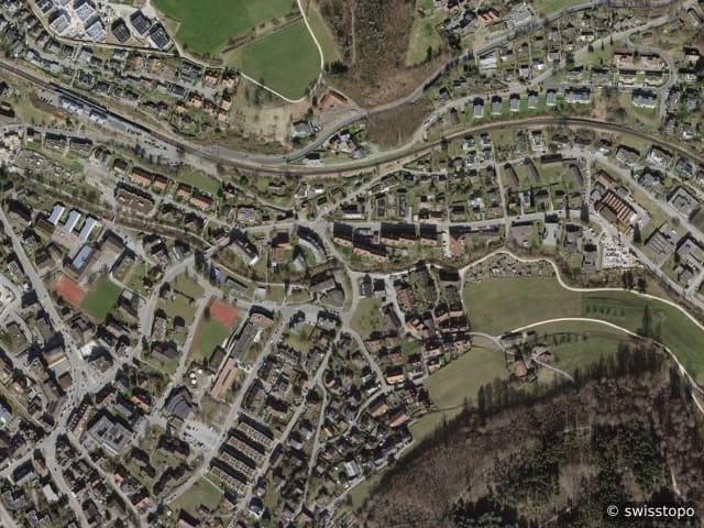 Luftbild Birmensdorf