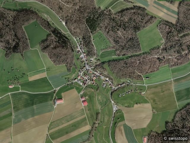 Luftbild Beurnevésin