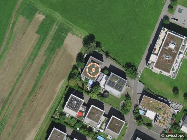 Luftbild Rossweidstrasse 11A, Frasnacht