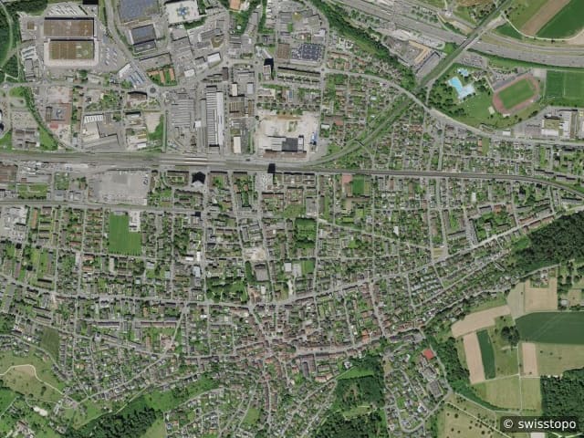 Luftbild Pratteln