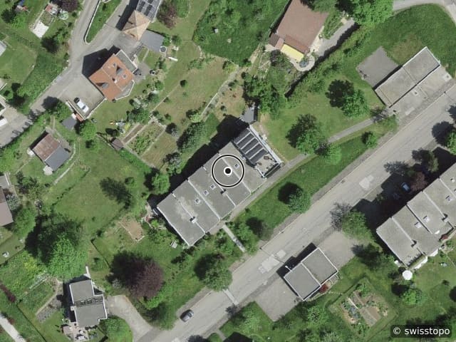 Luftbild Rue du Chapeau-Rablé 6, La Chaux-de-Fonds
