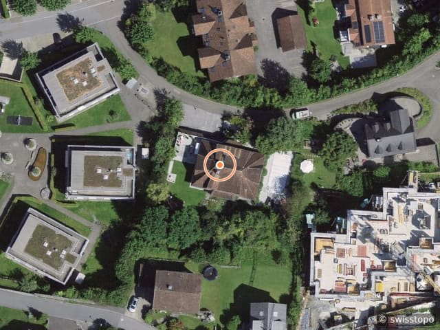 Luftbild Im Grüebli 4, Staad
