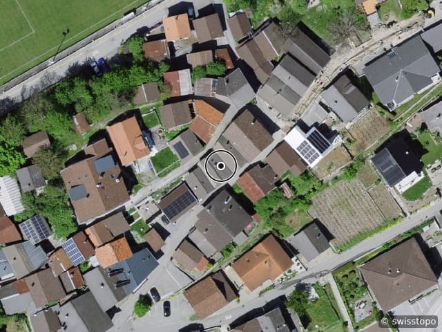 Luftbild Untere Eggengasse 1, Varen
